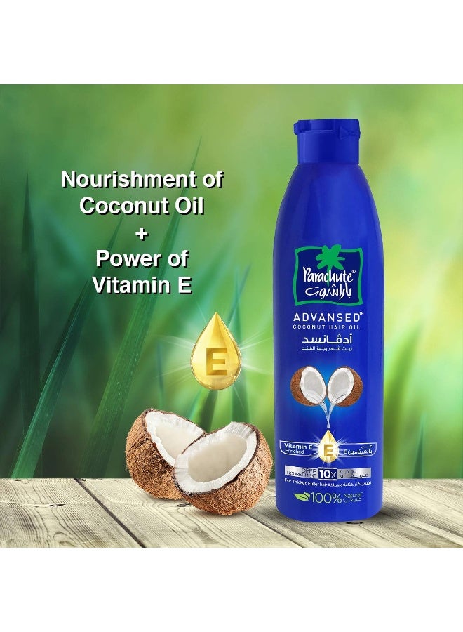 Parachute Advansed Coconut Hair Oil with Vitamin E 300ml - Image 2
